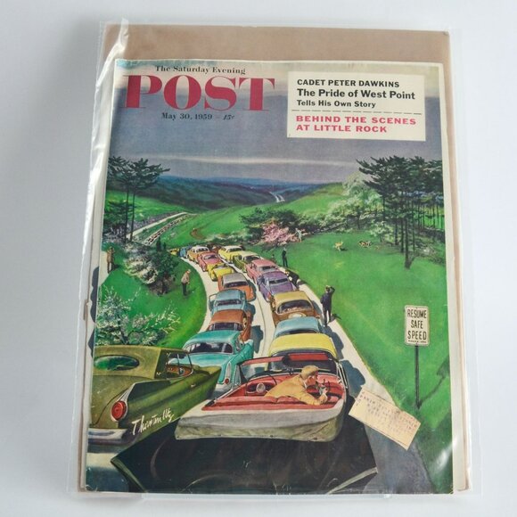 The Saturday Evening Post Magazine COVER May 30 1959 - Picture 1 of 3